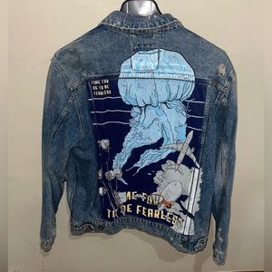 Zara Jean jacket. “Time for us to be fearless” Size: Large
